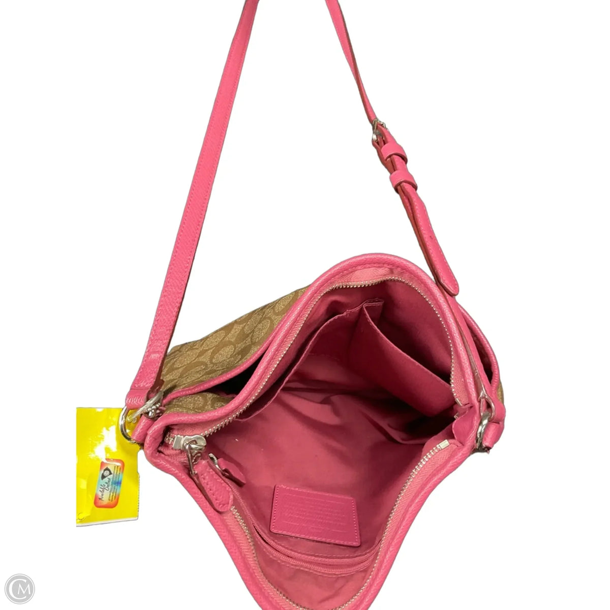 Crossbody Designer By Coach, Size: Large