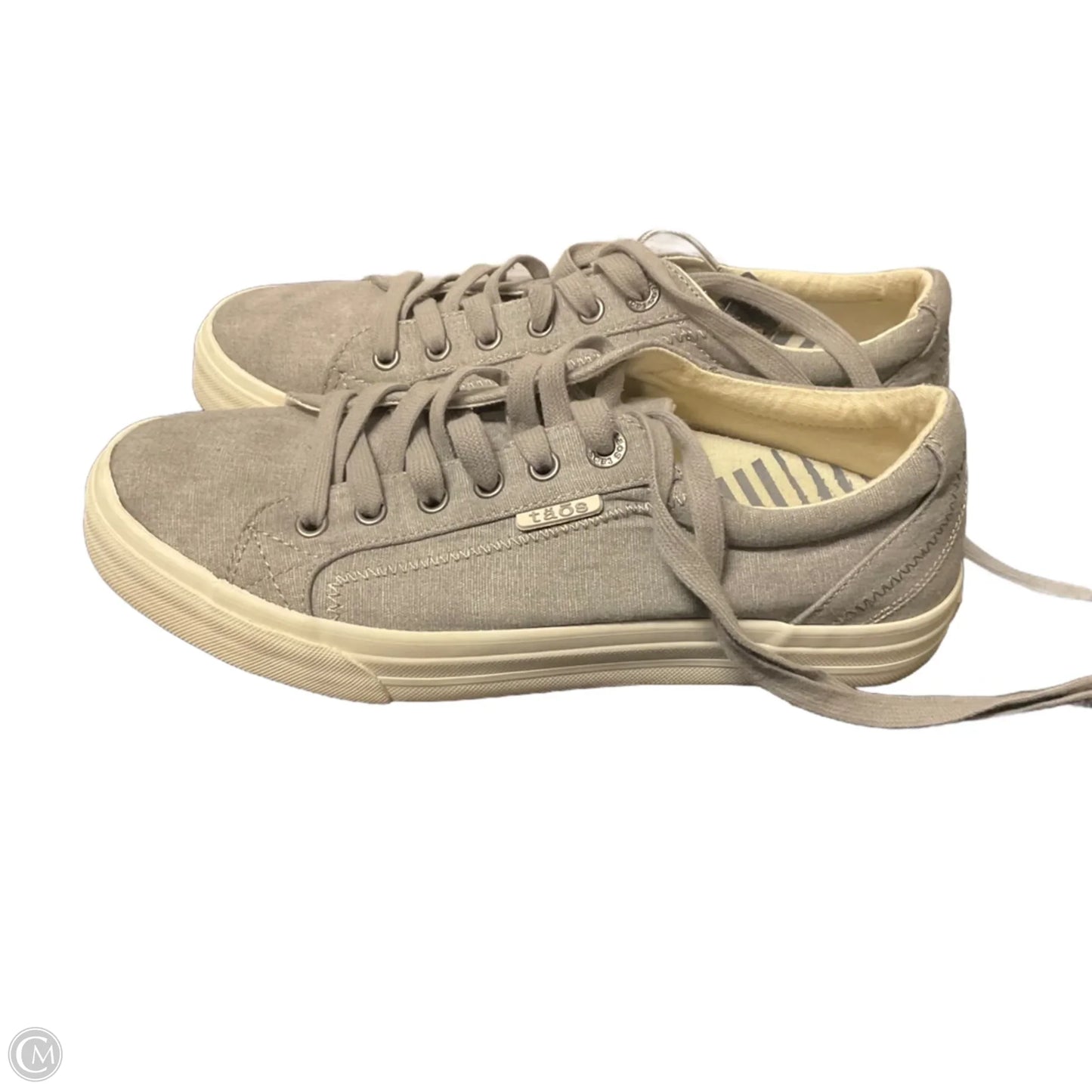 Shoes Sneakers By Taos In Grey, Size: 9.5
