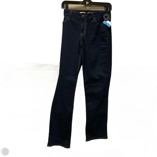 Jeans Straight By Calvin Klein In Blue Denim, Size: 8