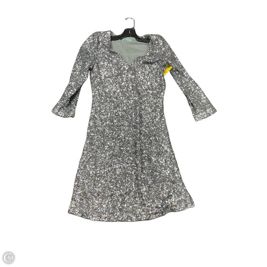 Dress Party Midi By Velvet In Silver, Size: M