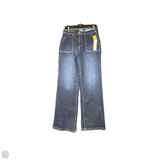 Jeans Wide Leg By Draper James In Blue Denim, Size: 8