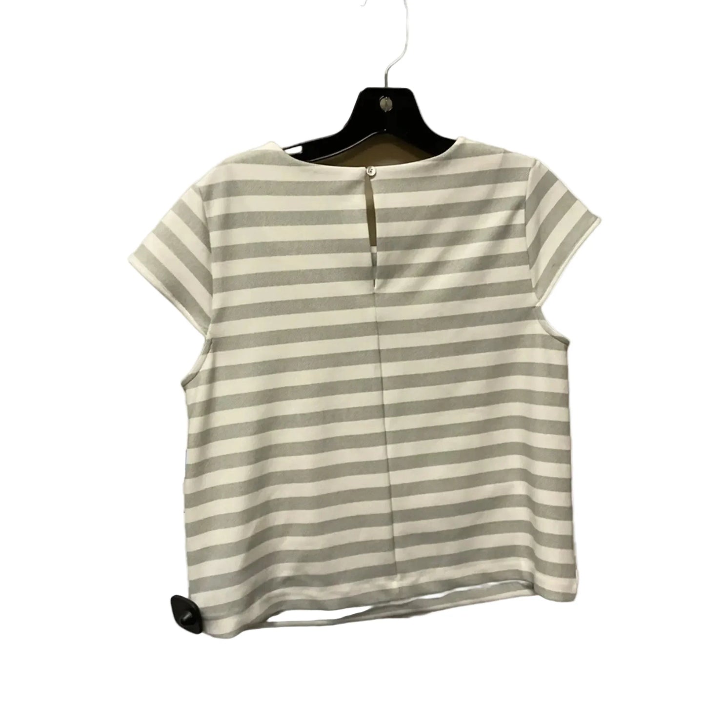 Pants Set 2pc By Clothes Mentor In Grey & White, Size: M