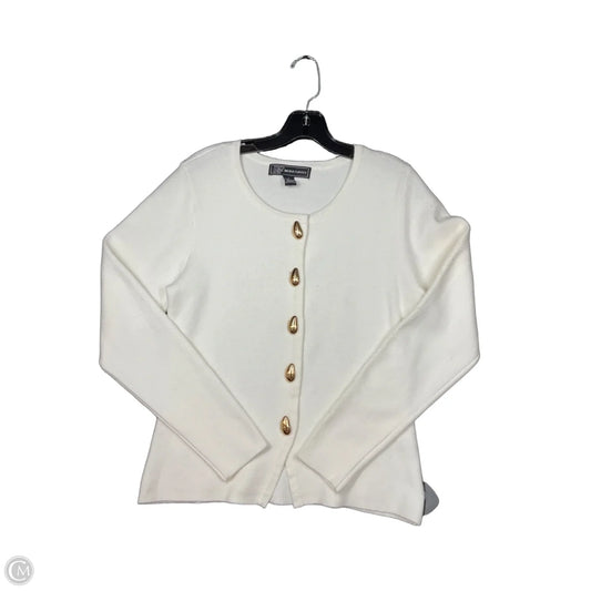 Cardigan By Cmc In White, Size: L