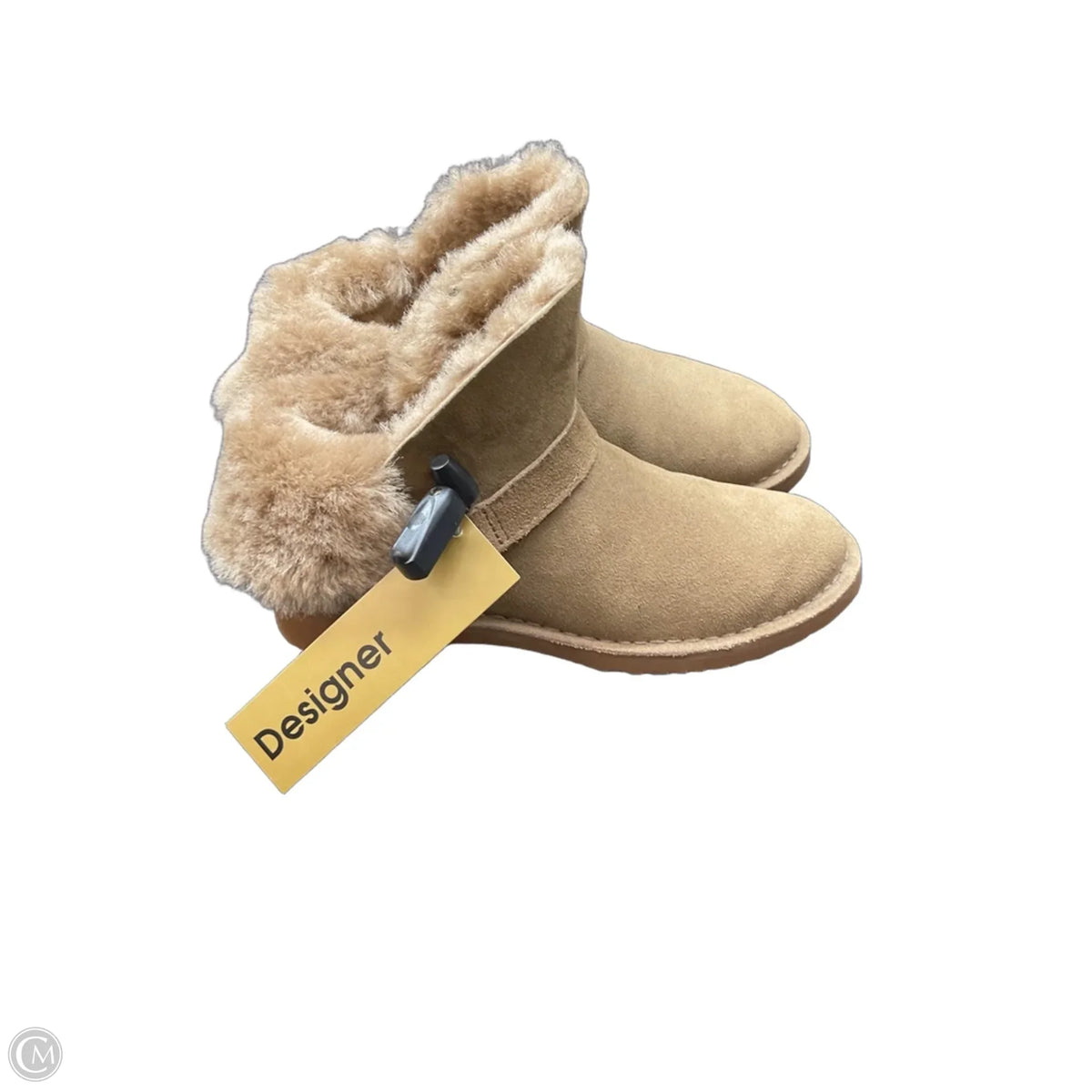 Boots Designer By Ugg In Brown, Size: 7