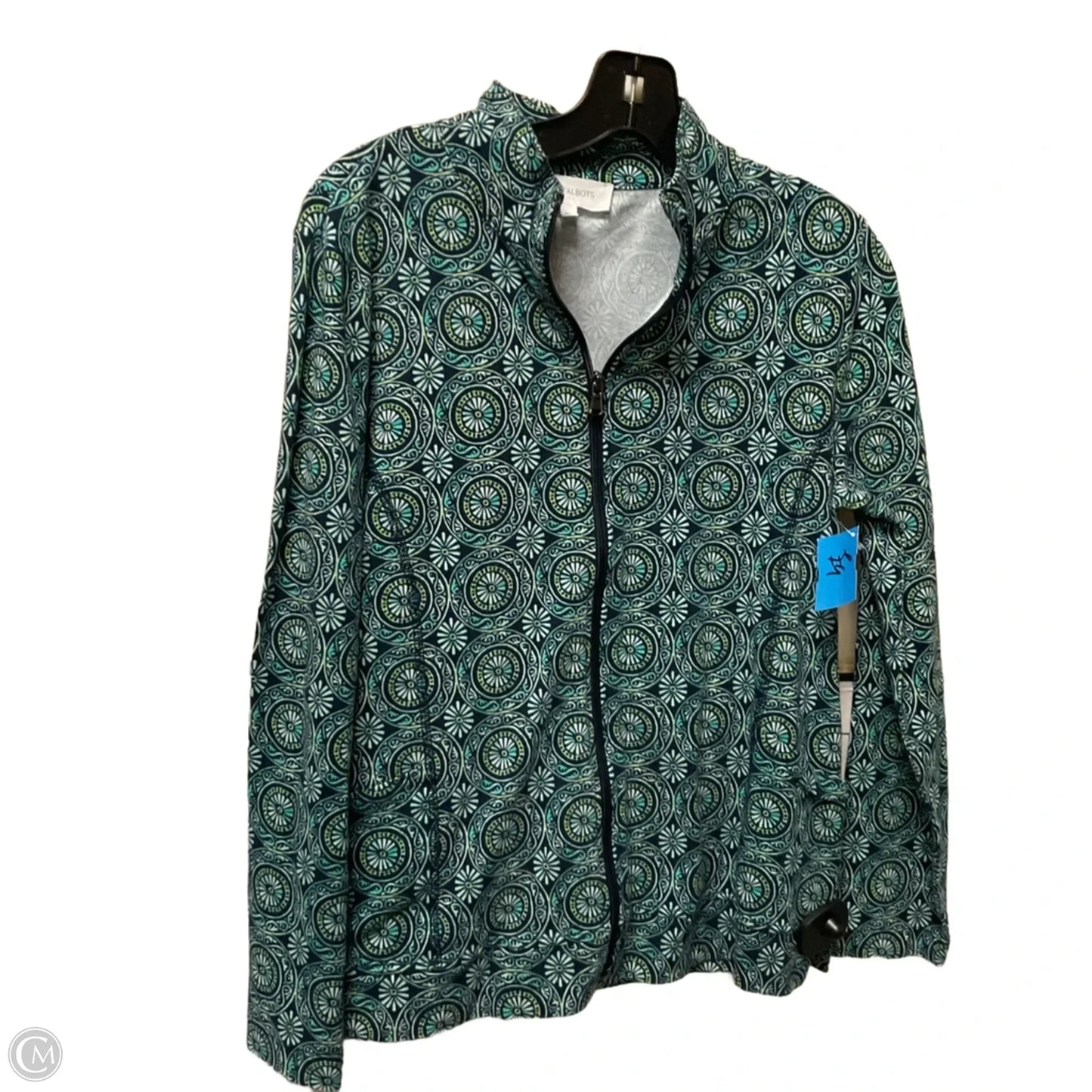 Athletic Jacket By Talbots In Blue, Size: Mp