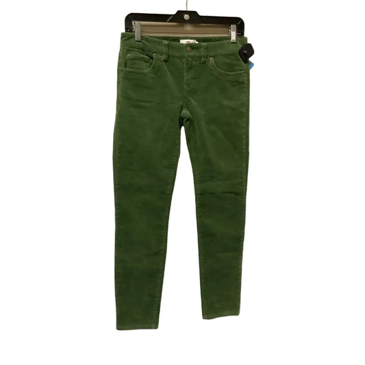 Pants Corduroy By Vineyard Vines In Green, Size: 0