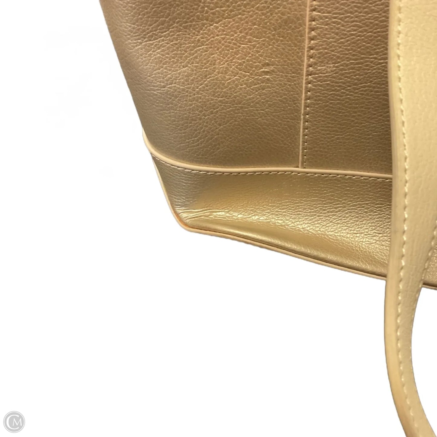 Handbag Leather By Spartina, Size: Medium