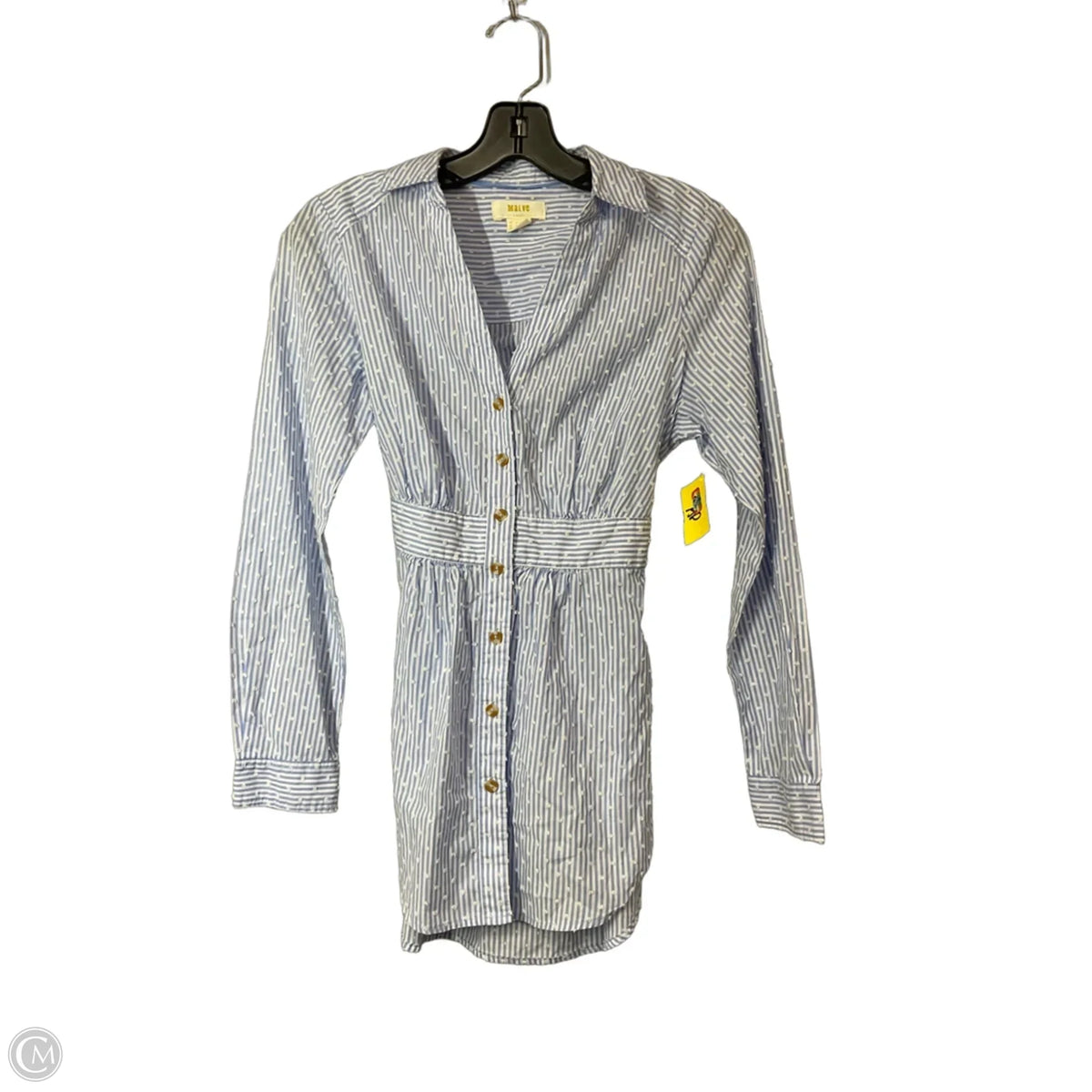 Top Long Sleeve By Maeve In Blue, Size: 0