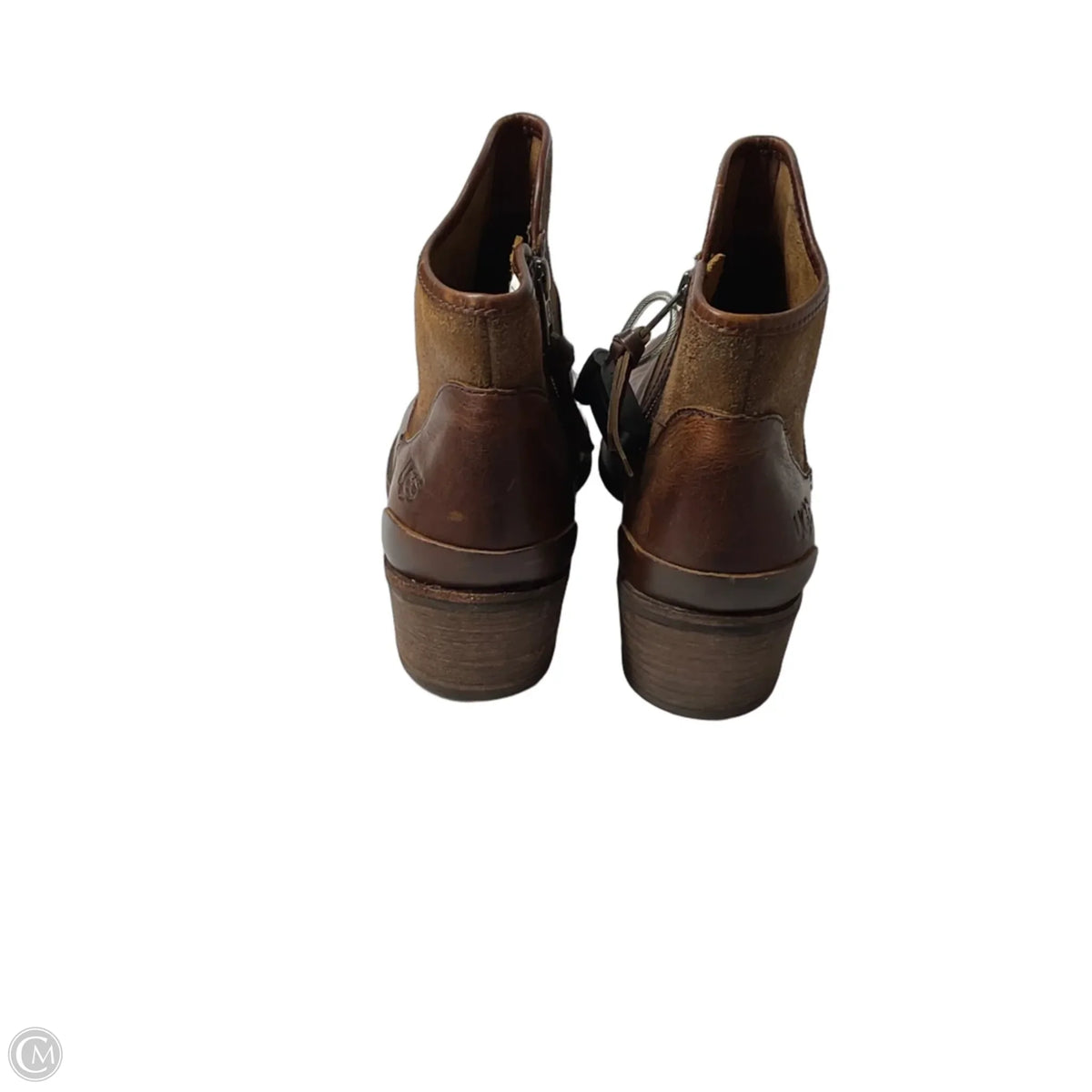 Boots Designer By Ugg In Brown, Size: 9