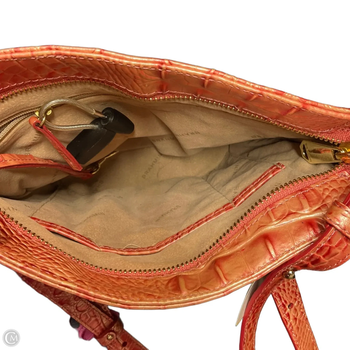 Crossbody Designer By Brahmin, Size: Medium