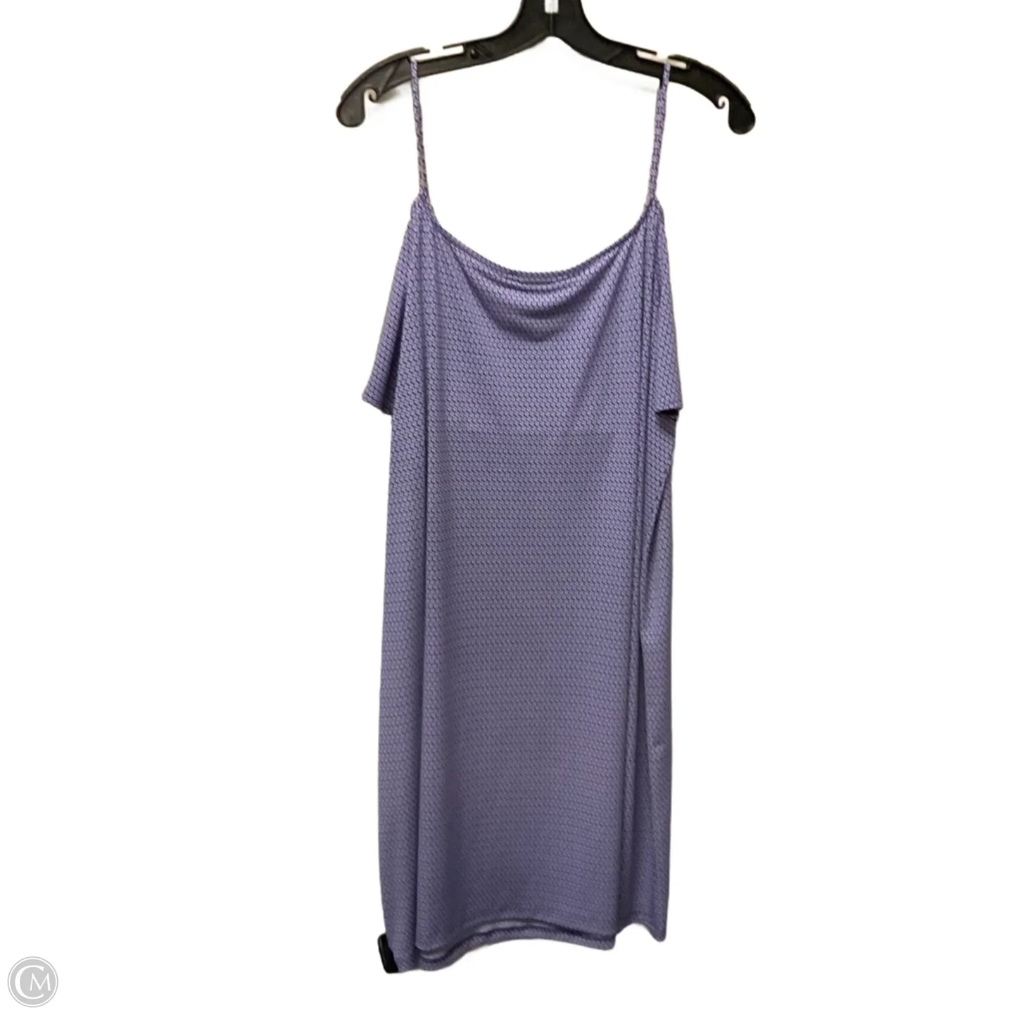 Dress Casual Short By Michael By Michael Kors In Purple, Size: Xl