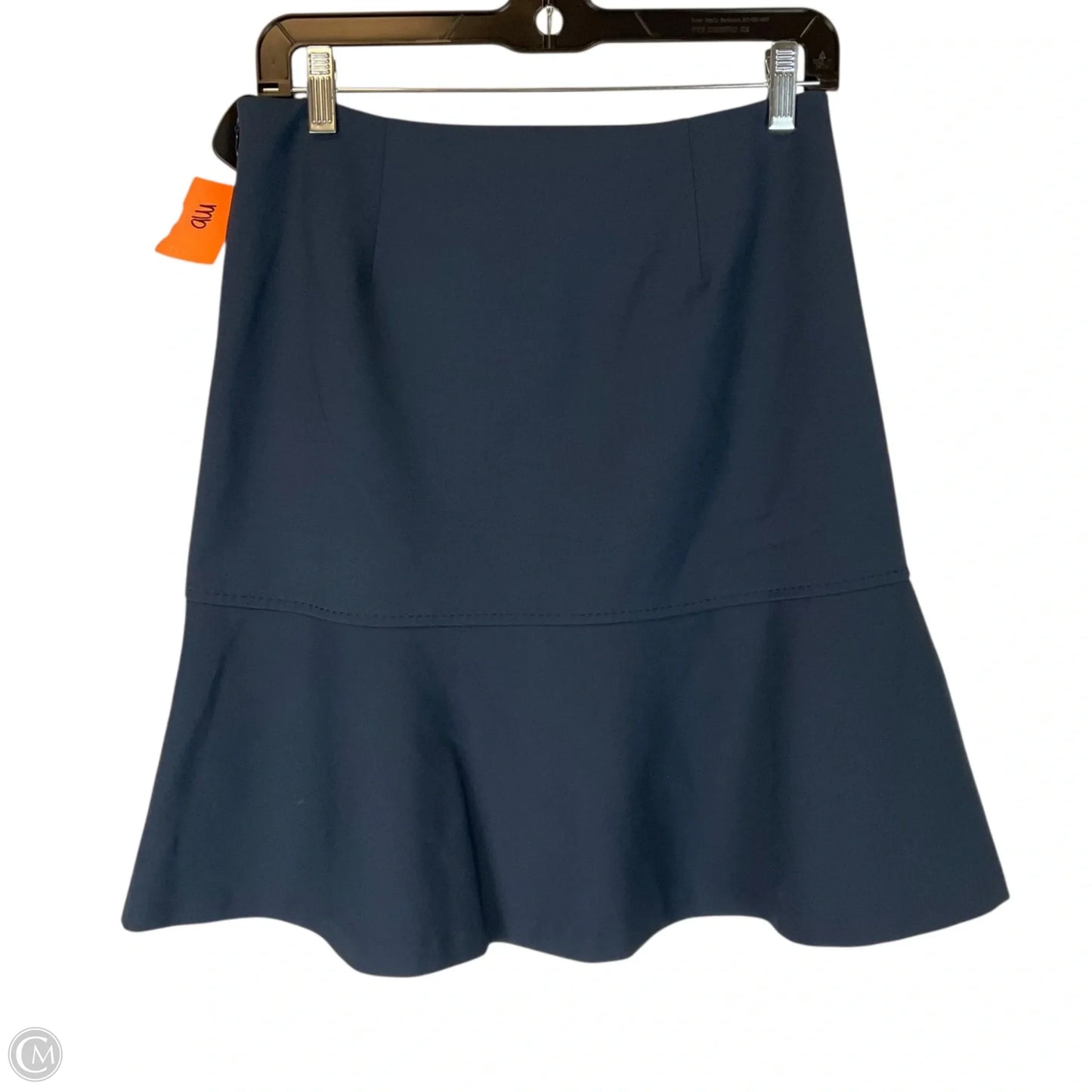 Skirt Midi By Brooks Brothers In Navy, Size: 4