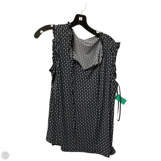 Top Short Sleeve By Tommy Hilfiger In Blue, Size: Xl