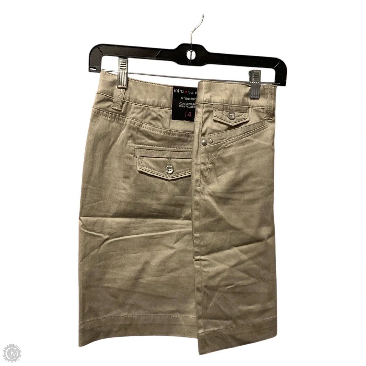 Skort By Intro In Tan, Size: 14