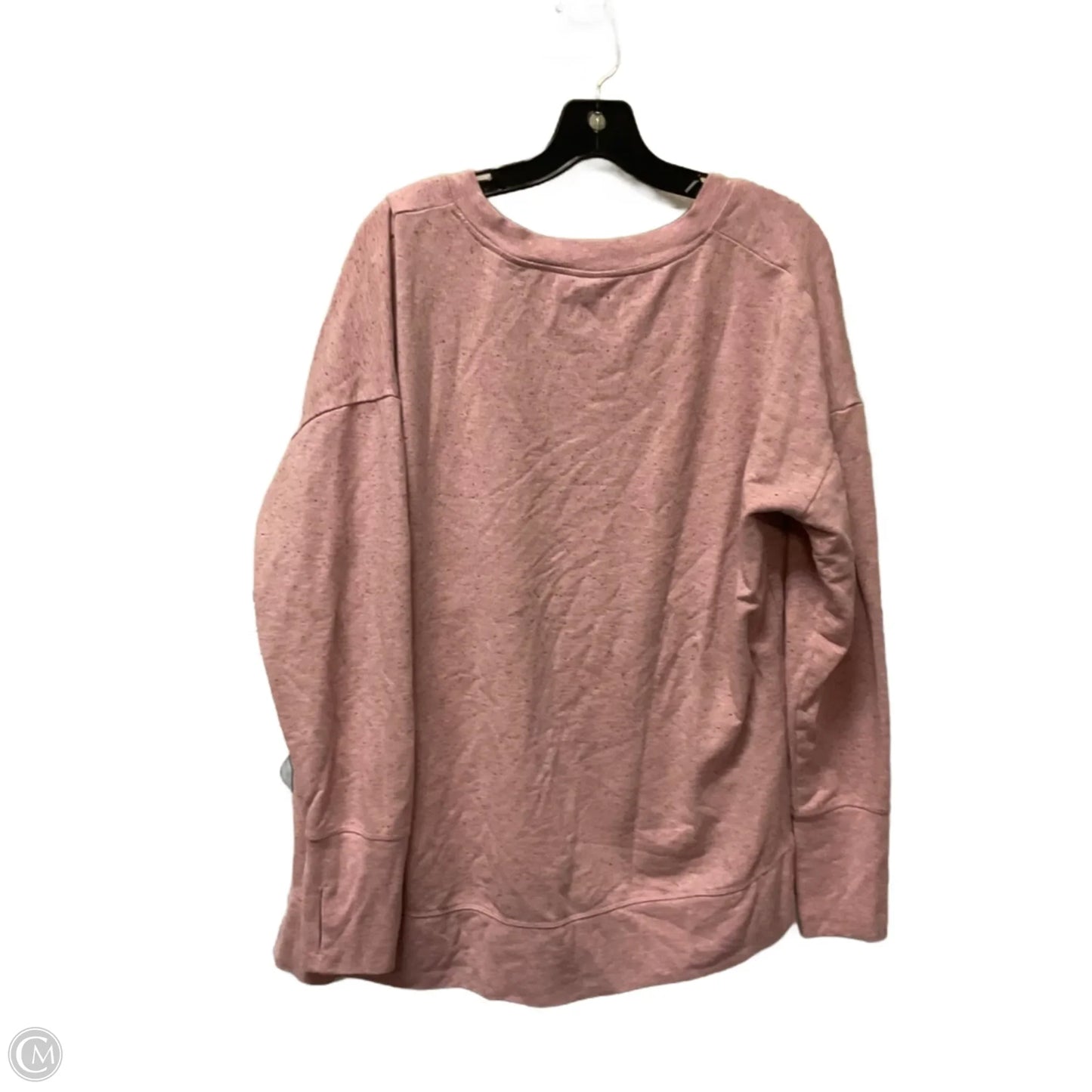 Sweatshirt Crewneck By Athleta In Pink, Size: L