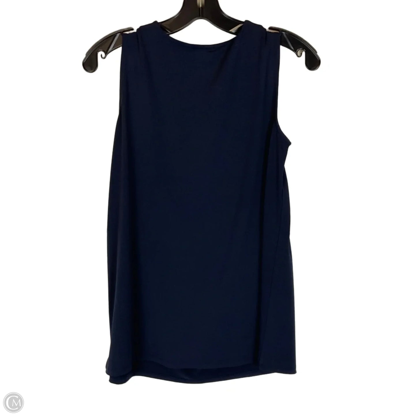 Top Sleeveless By Cato In Blue, Size: S