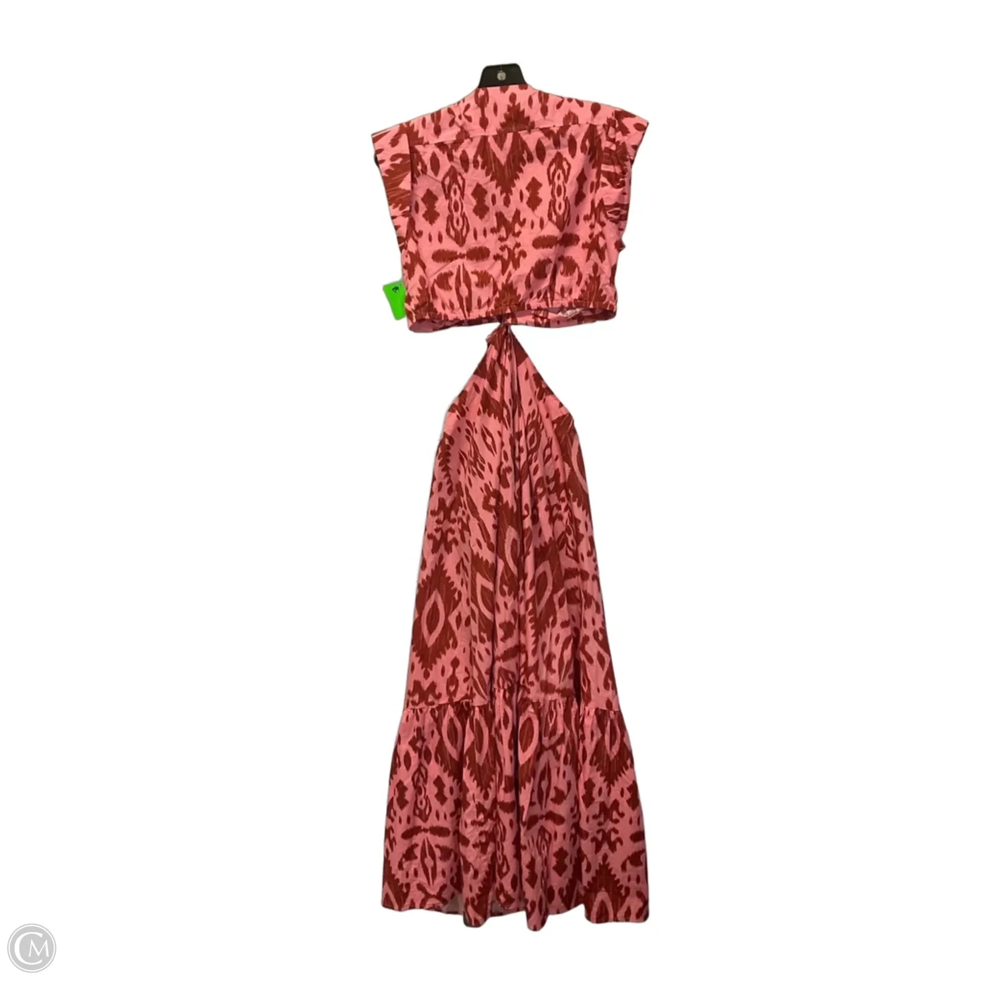 Dress Casual Maxi By Steve Madden In Pink, Size: M Dress Casual Maxi By Steve Madden In Pink, Size: M