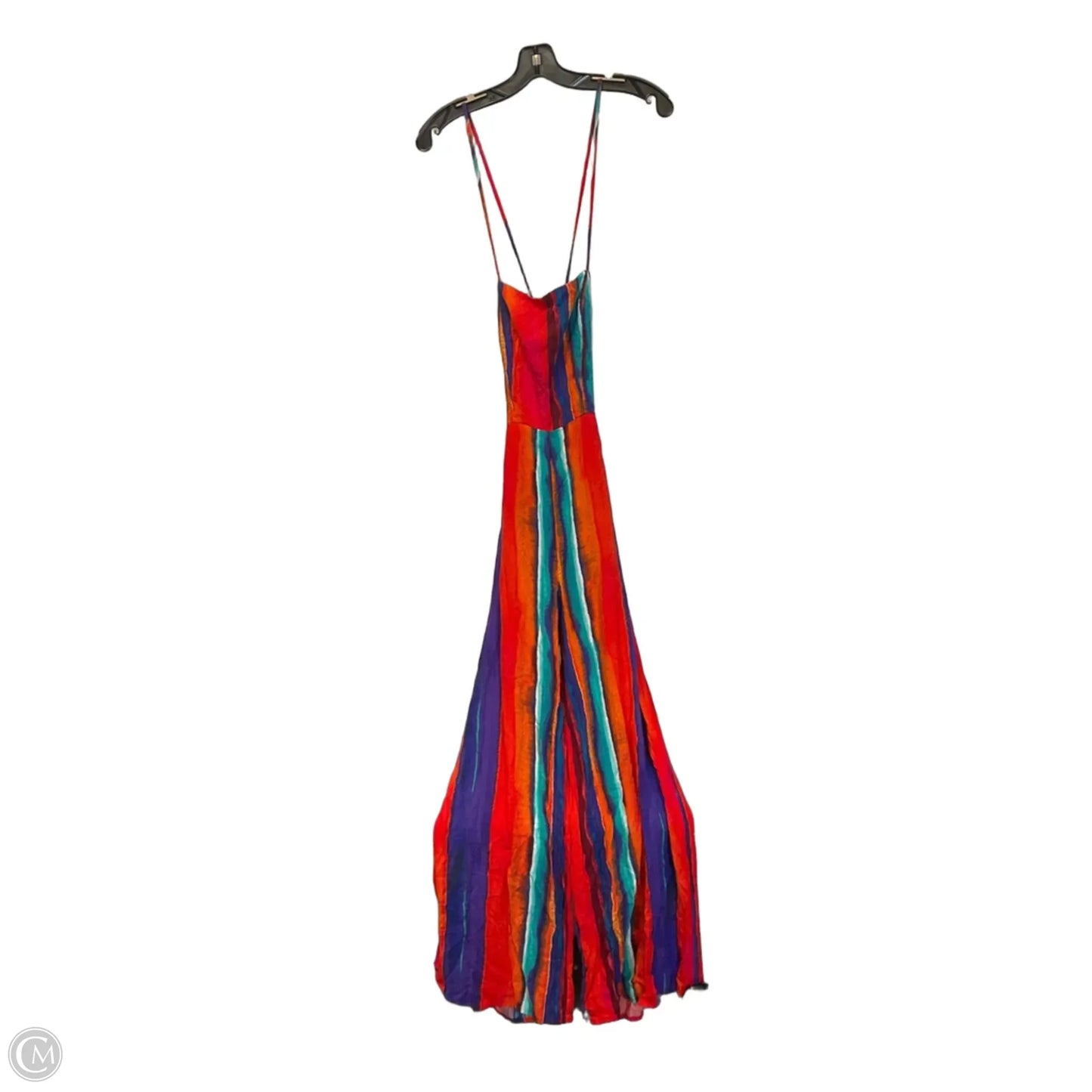 Jumpsuit By Forever 21 In Blue & Red, Size: S