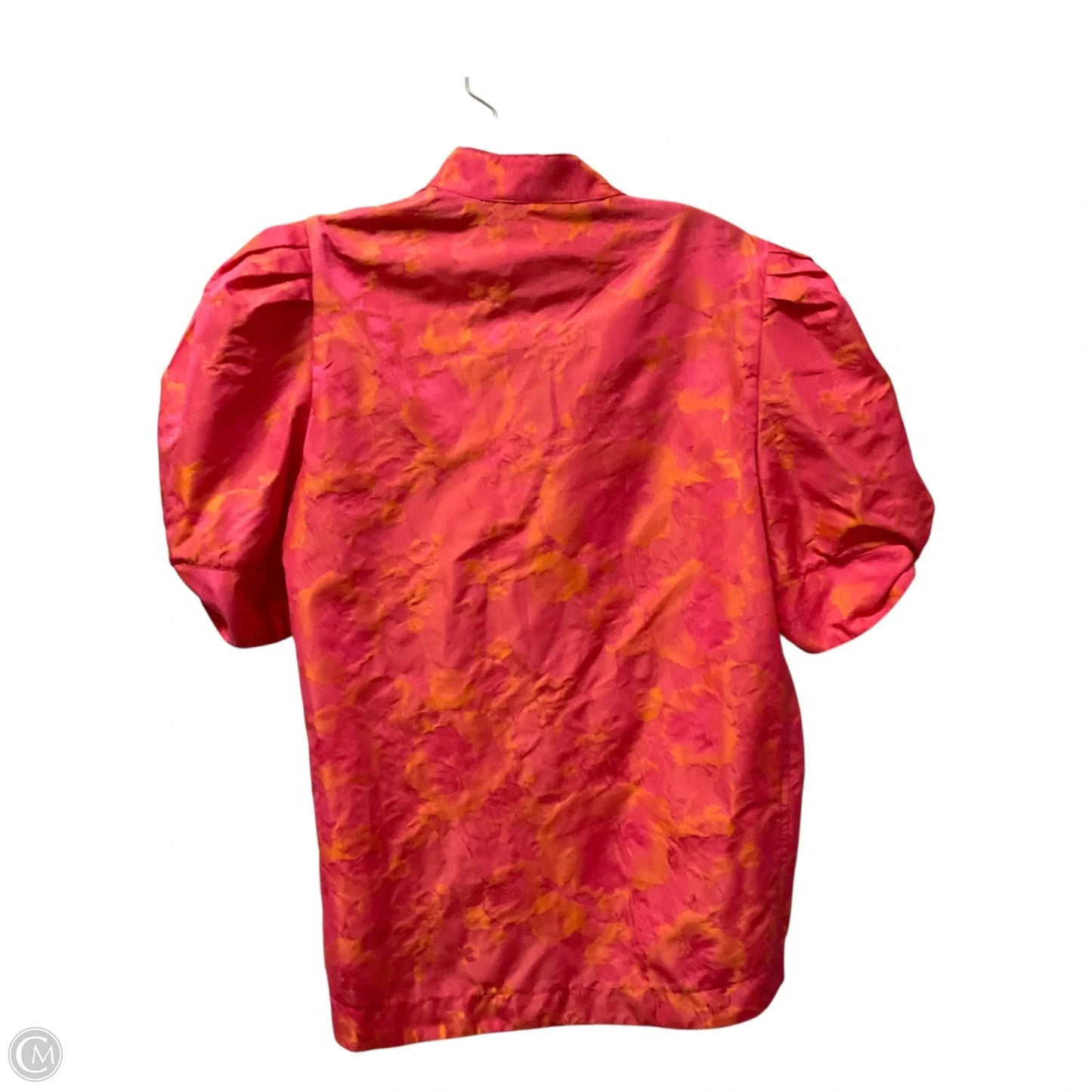 Top Short Sleeve By Cmc In Orange & Pink, Size: Xs