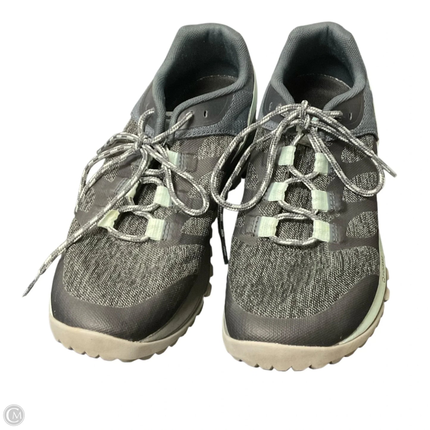Shoes Athletic By Merrell In Blue & Grey, Size: 6.5