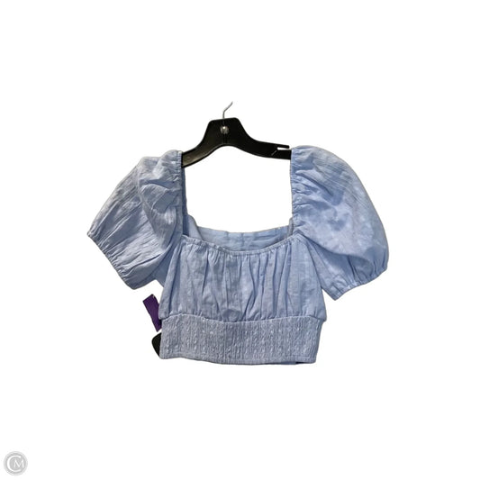 Top Sleeveless By Hyfve In Blue, Size: S