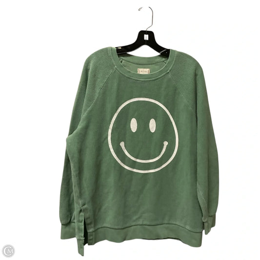 Sweatshirt Crewneck By Altard State In Green, Size: S