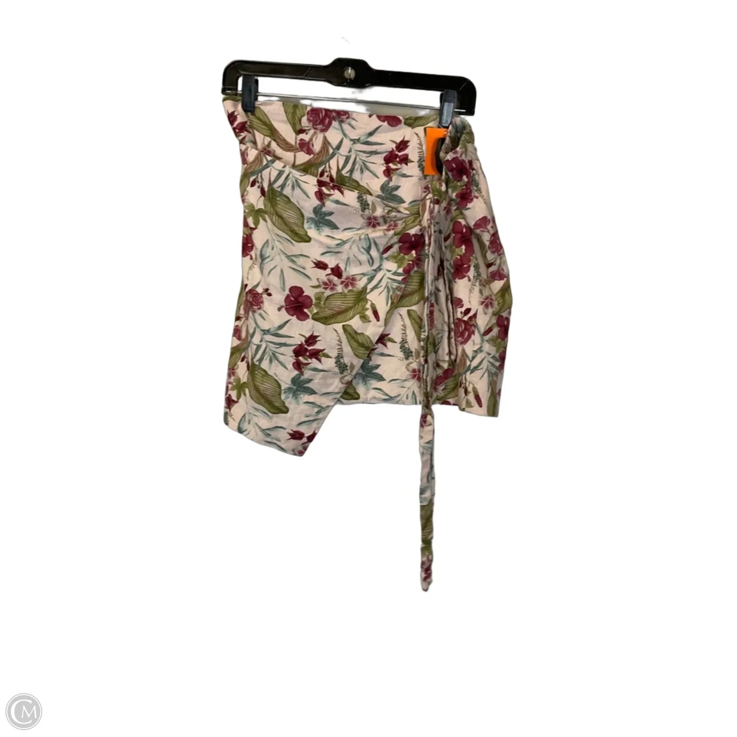 Skirt Mini & Short By Maison Damelie In Floral Print, Size: L