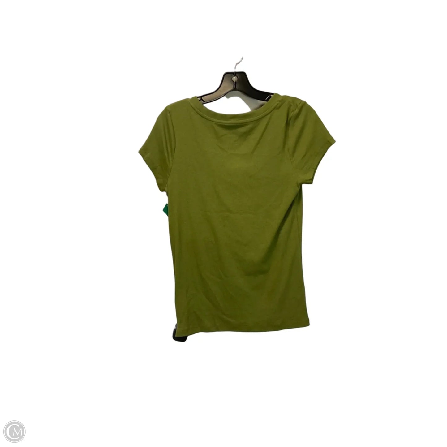 Top Short Sleeve Basic By A New Day In Green, Size: M