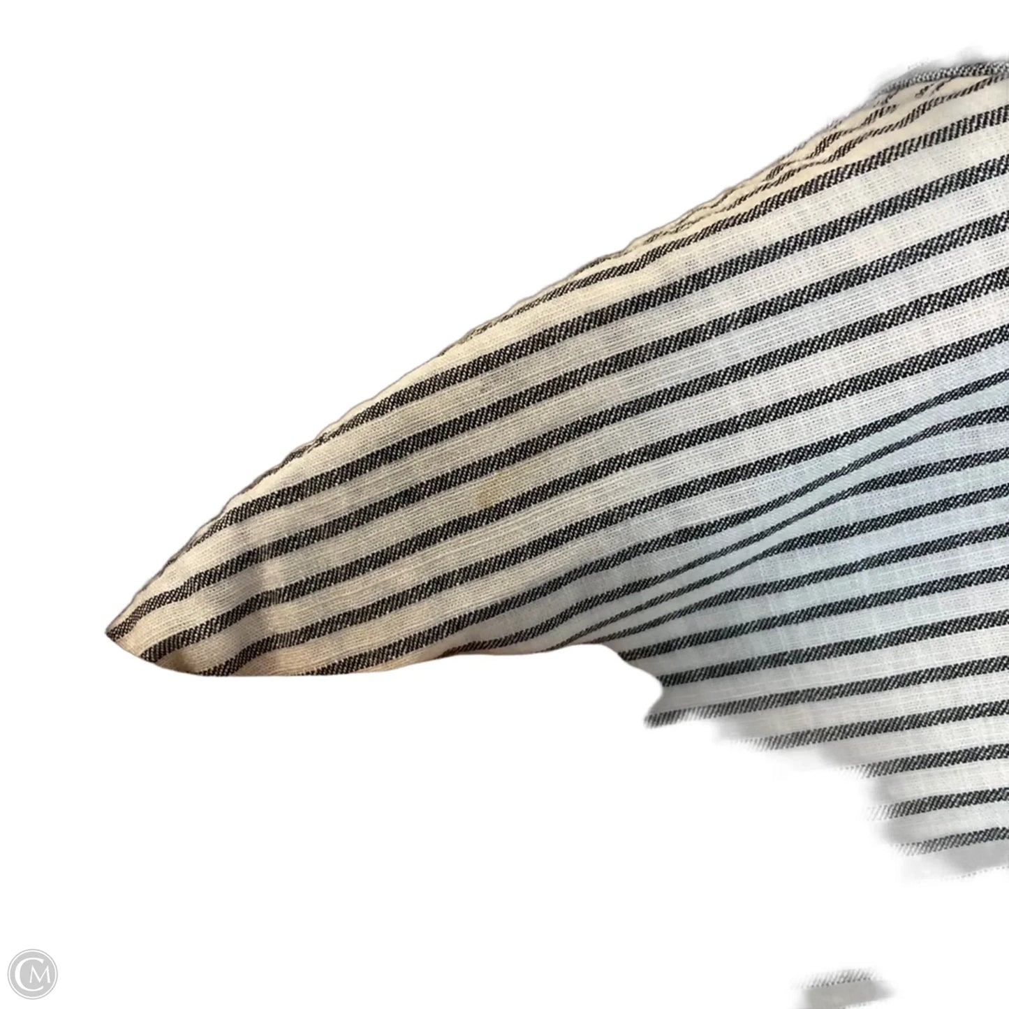 Top Long Sleeve Designer By Karl Lagerfeld In Striped Pattern, Size: S