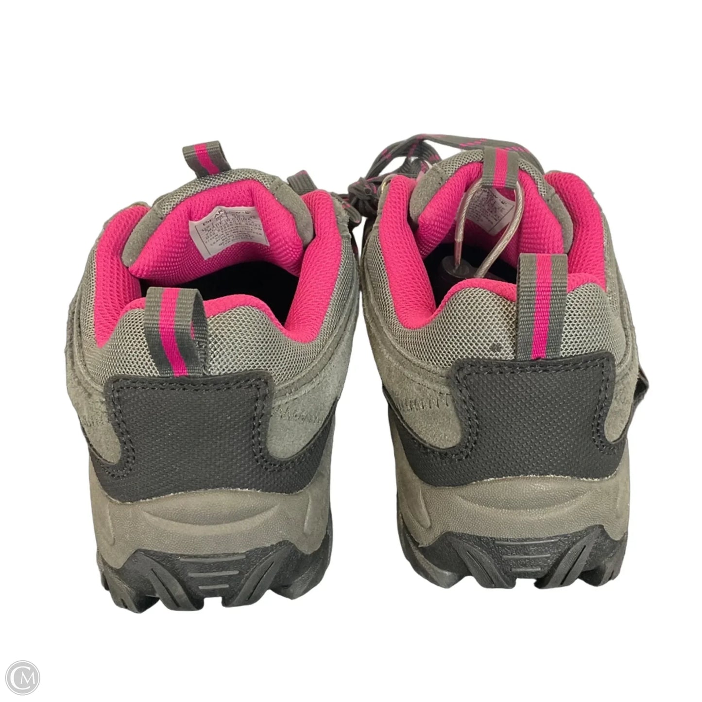 Shoes Hiking By Bearpaw In Grey & Pink, Size: 9