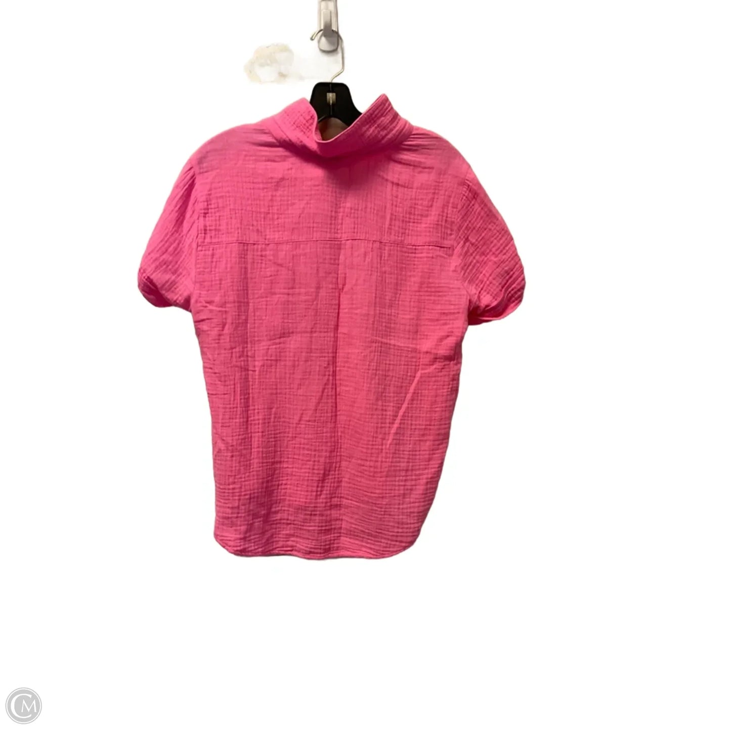 Top Short Sleeve By Lucky Brand In Pink, Size: M