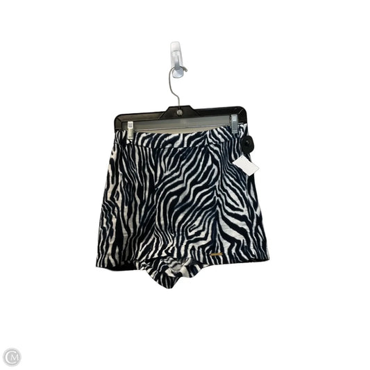 Shorts By Michael By Michael Kors In Zebra Print, Size: L