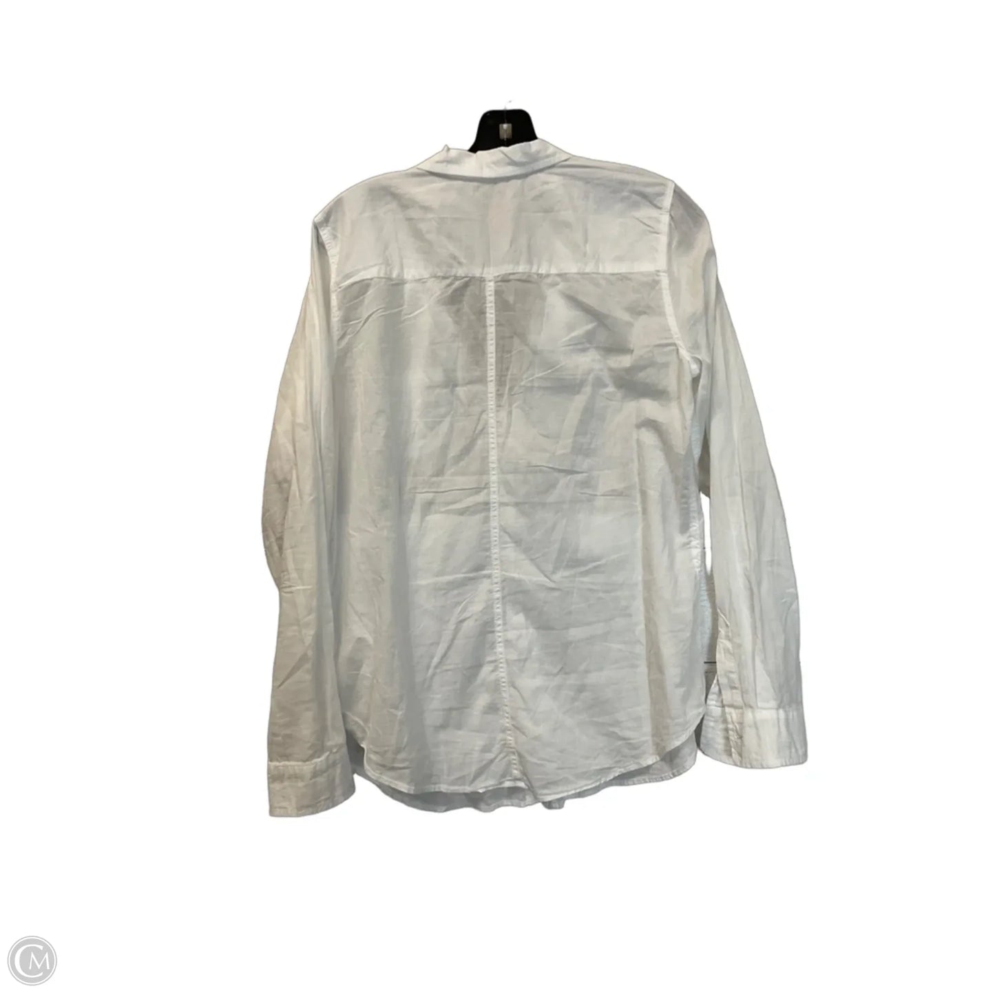 Top Long Sleeve Designer By Lilly Pulitzer In White, Size: L