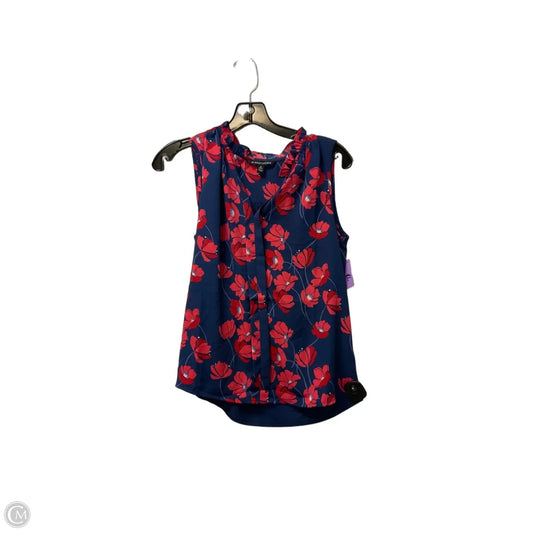 Top Sleeveless By Hawthorn In Navy, Size: Xs
