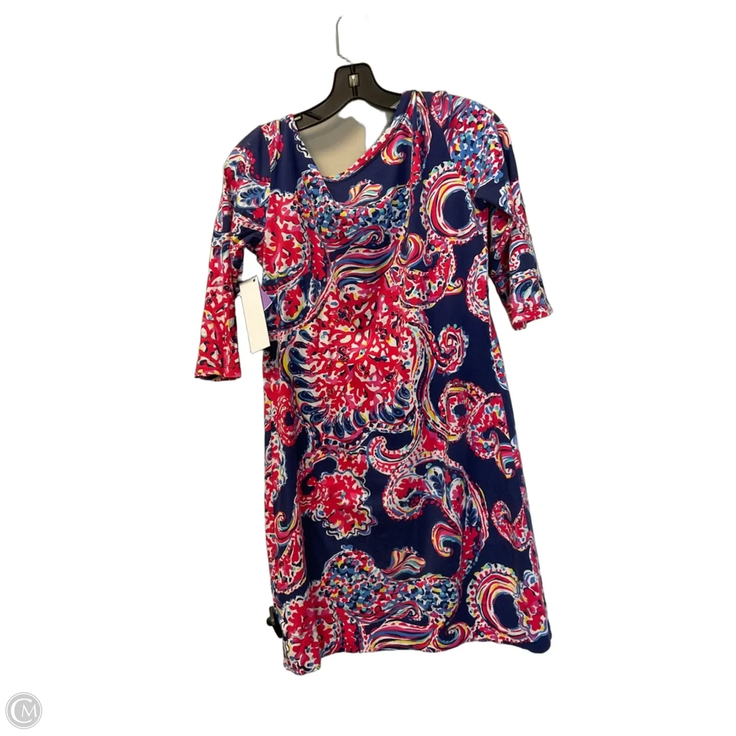 Dress Designer By Lilly Pulitzer In Blue & Red, Size: S