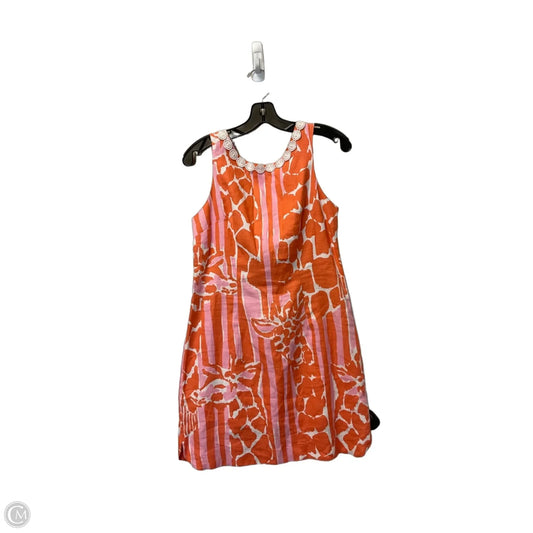 Dress Designer By Lilly Pulitzer In Orange, Size: S