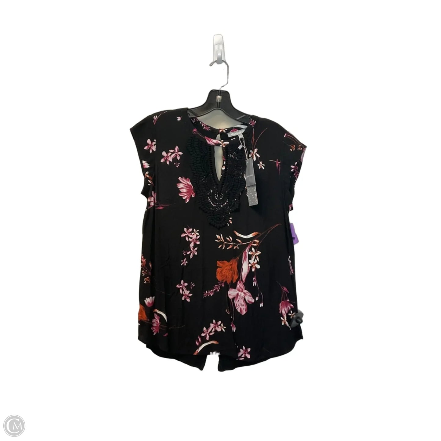 Top Sleeveless By Daniel Rainn In Black, Size: S