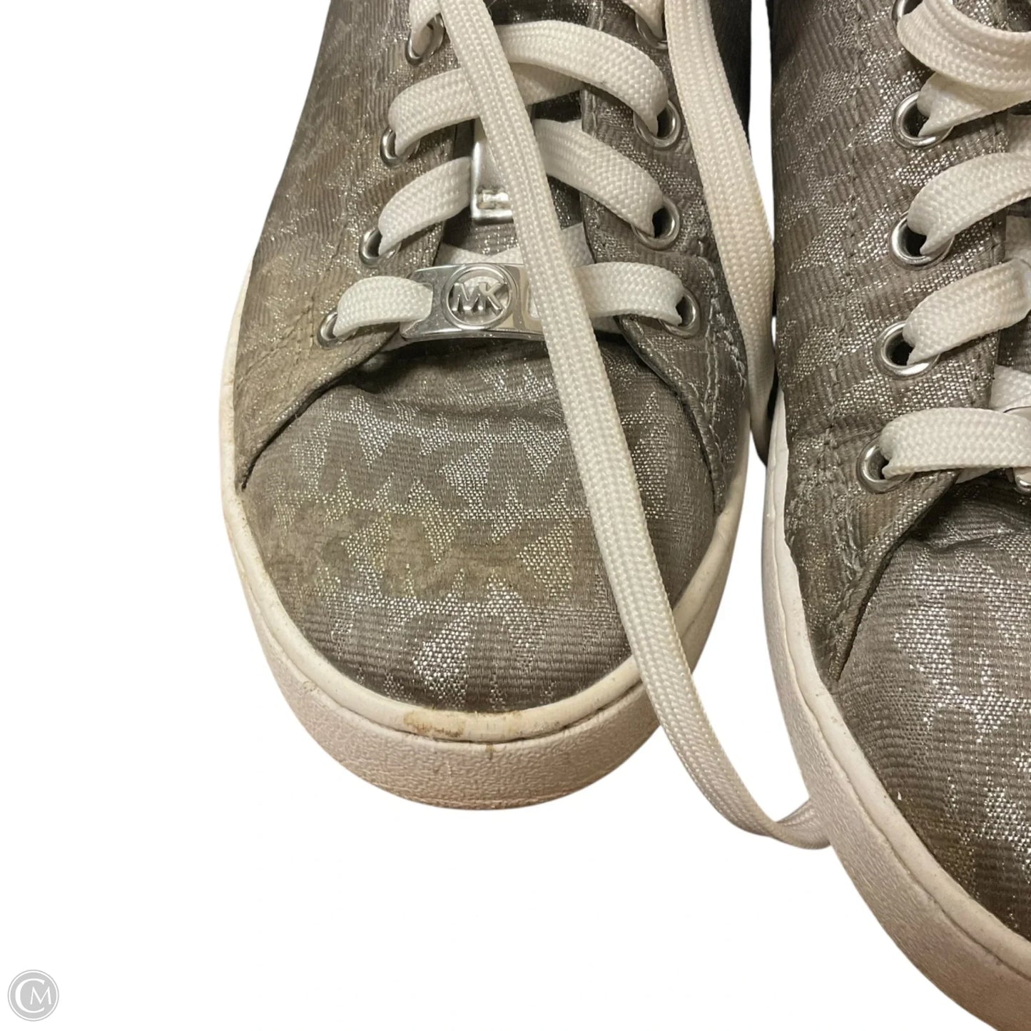 Shoes Designer By Michael Kors In Grey, Size: 7