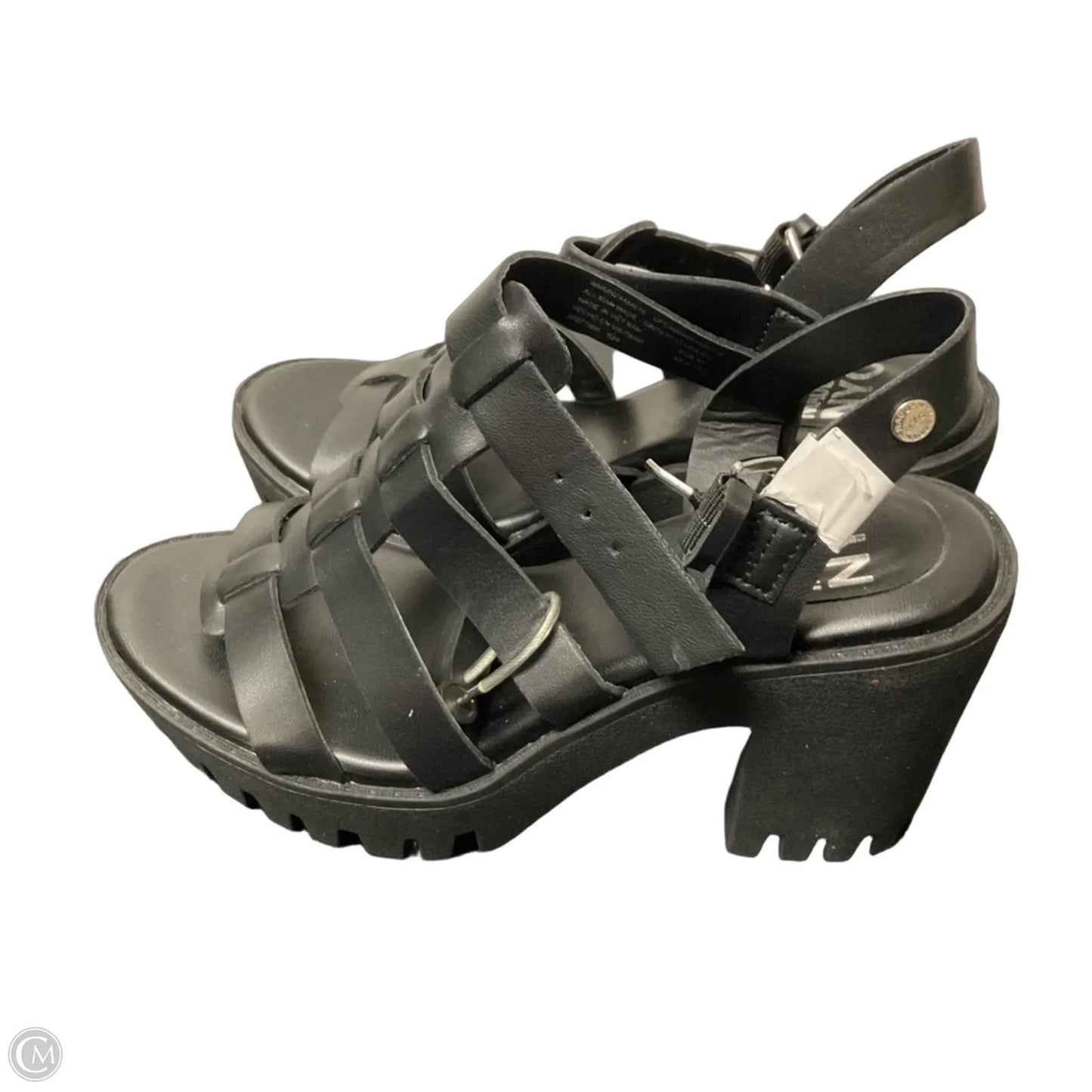 Shoes Heels Block By Madden Nyc In Black, Size: 8.5