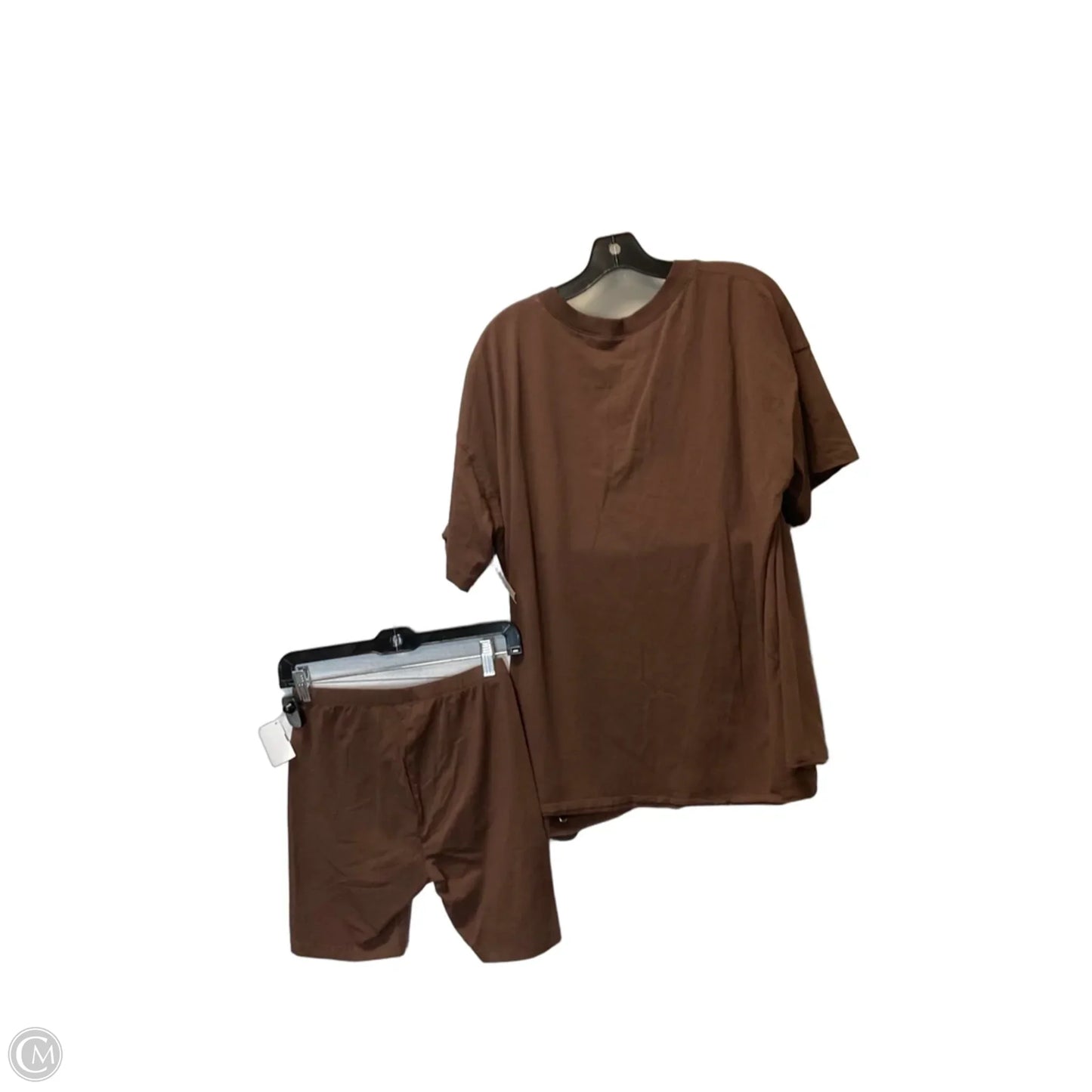 Shorts Set By Zenana In Brown, Size: M