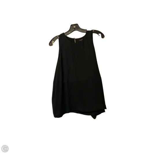 Top Sleeveless By Ann Taylor In Black, Size: M