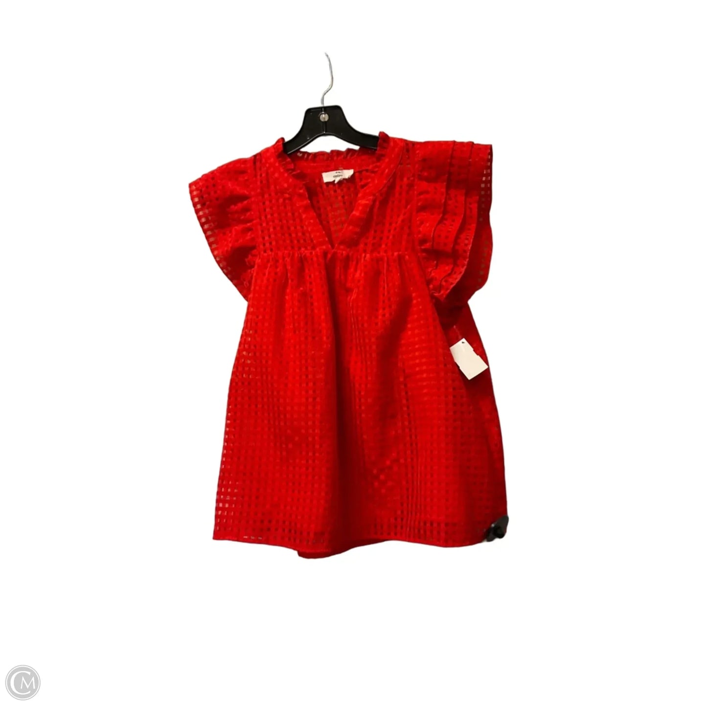 Top Sleeveless By Entro In Red, Size: S
