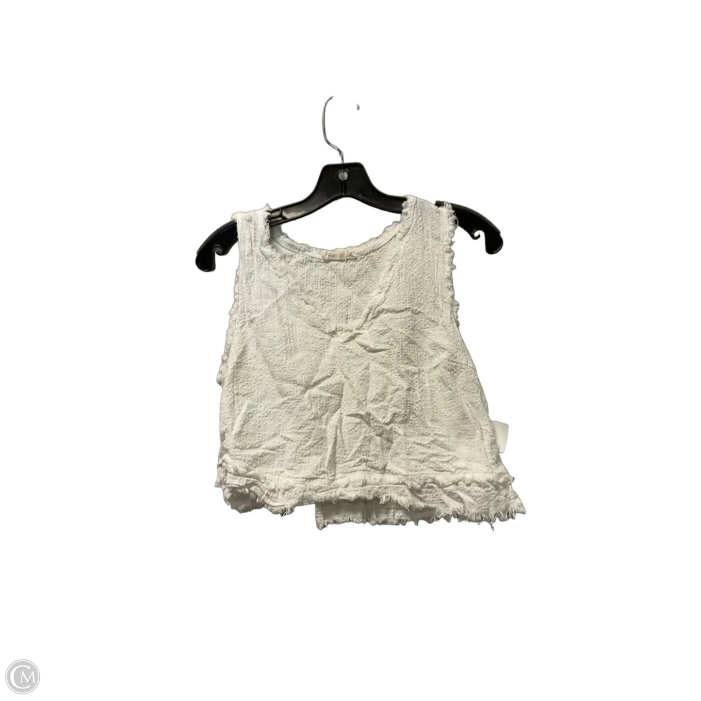 Top Sleeveless By New In In White, Size: L