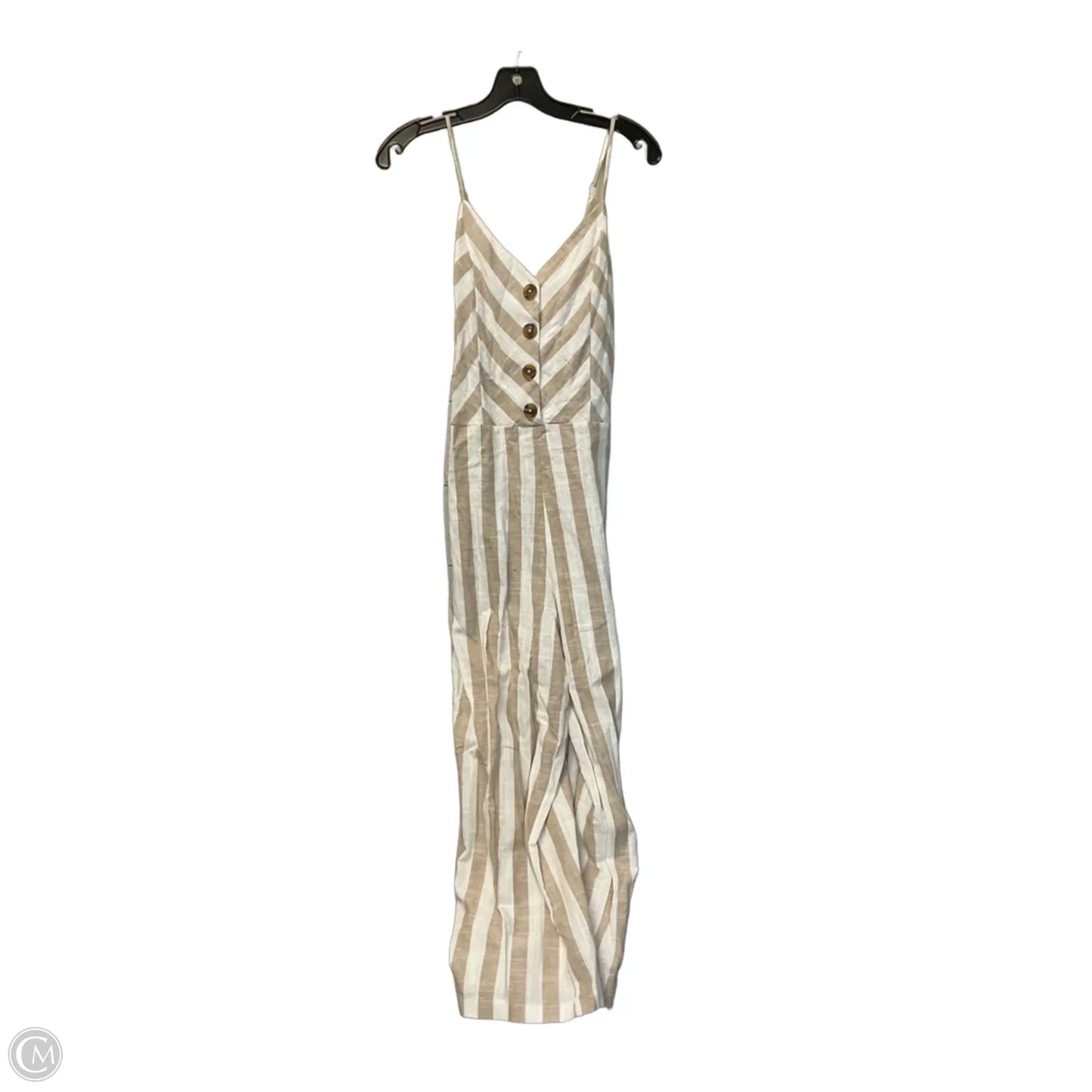 Jumpsuit By Kensie In Striped Pattern, Size: M