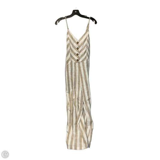 Jumpsuit By Kensie In Striped Pattern, Size: M