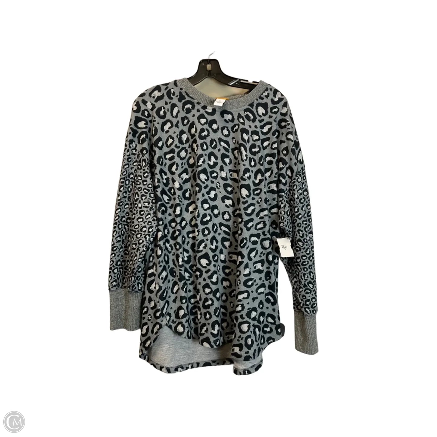 Top Long Sleeve By Ruby Rd In Animal Print, Size: 2x