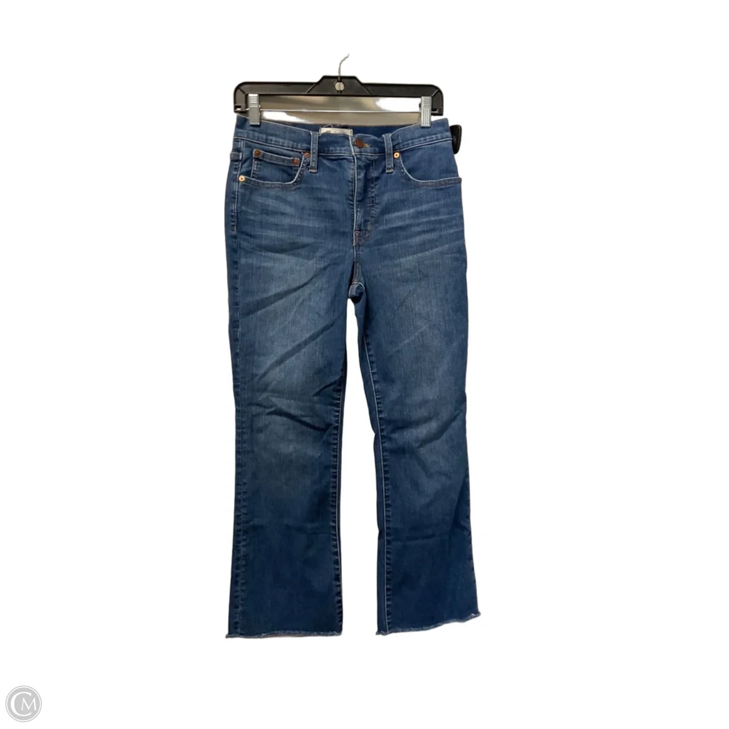 Jeans Skinny By Madewell In Blue Denim, Size: 4
