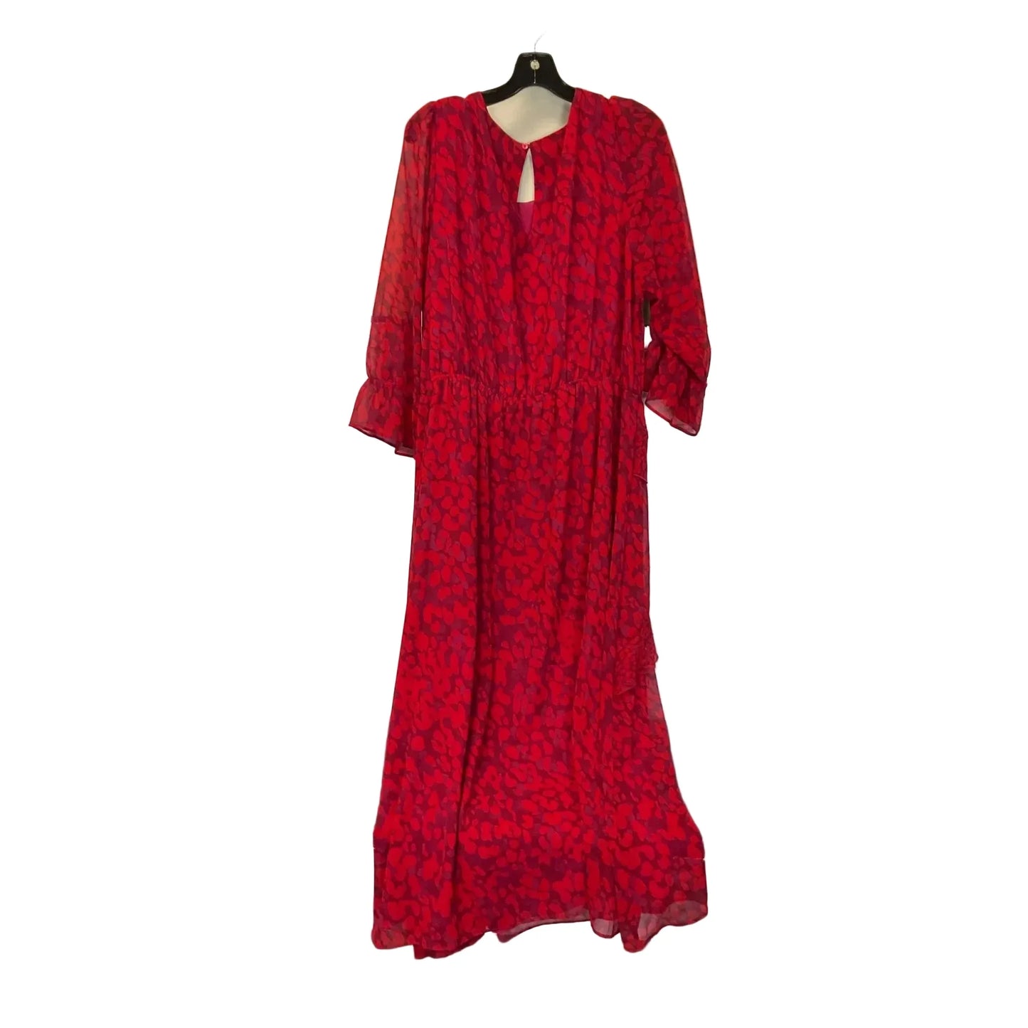 Dress Casual Maxi By Gibson And Latimer In Red, Size: Xxl