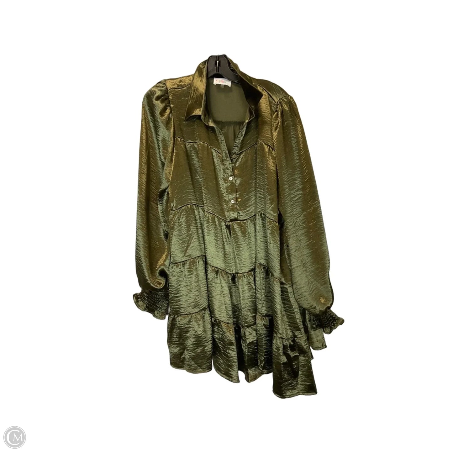 Dress Casual Short By Fantastic Fawn In Green, Size: L