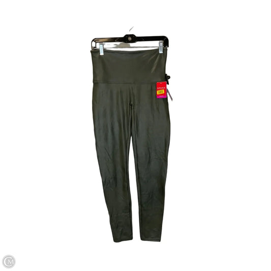 Pants Leggings By Spanx In Green, Size: Xl